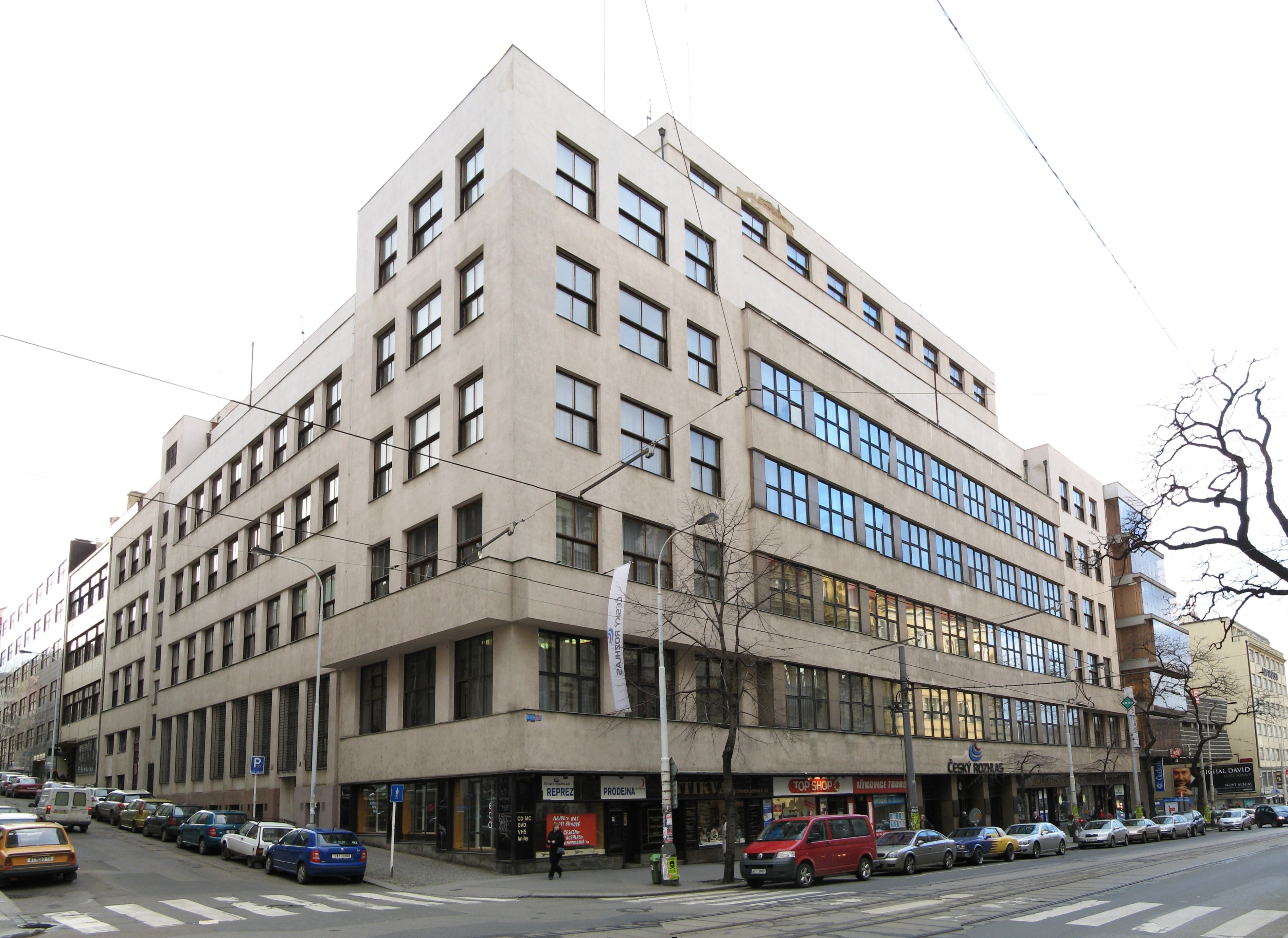 
<span>Budova Českého rozhlasu</span>
