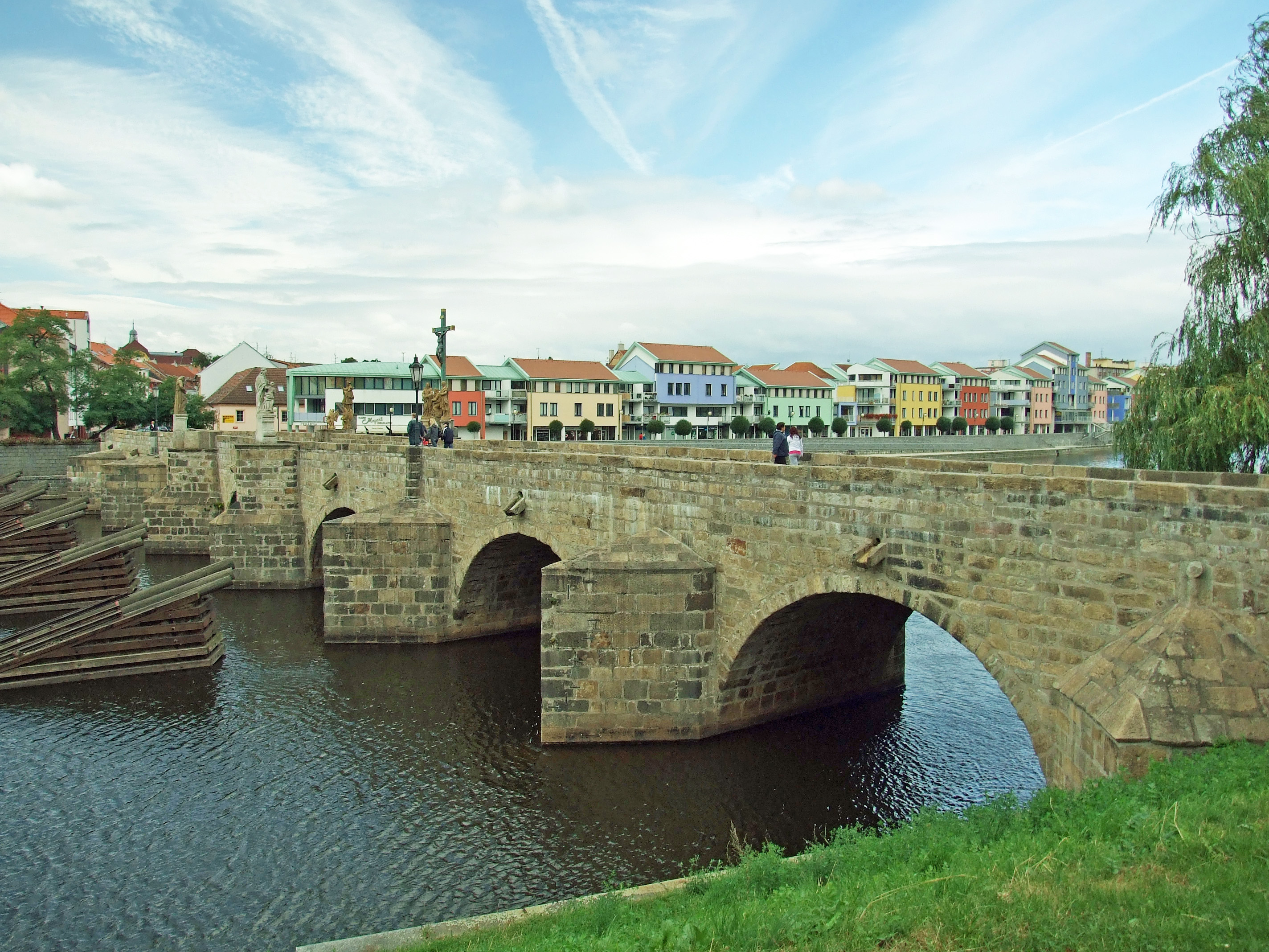 
<span>Kamenný most v Písku</span>
