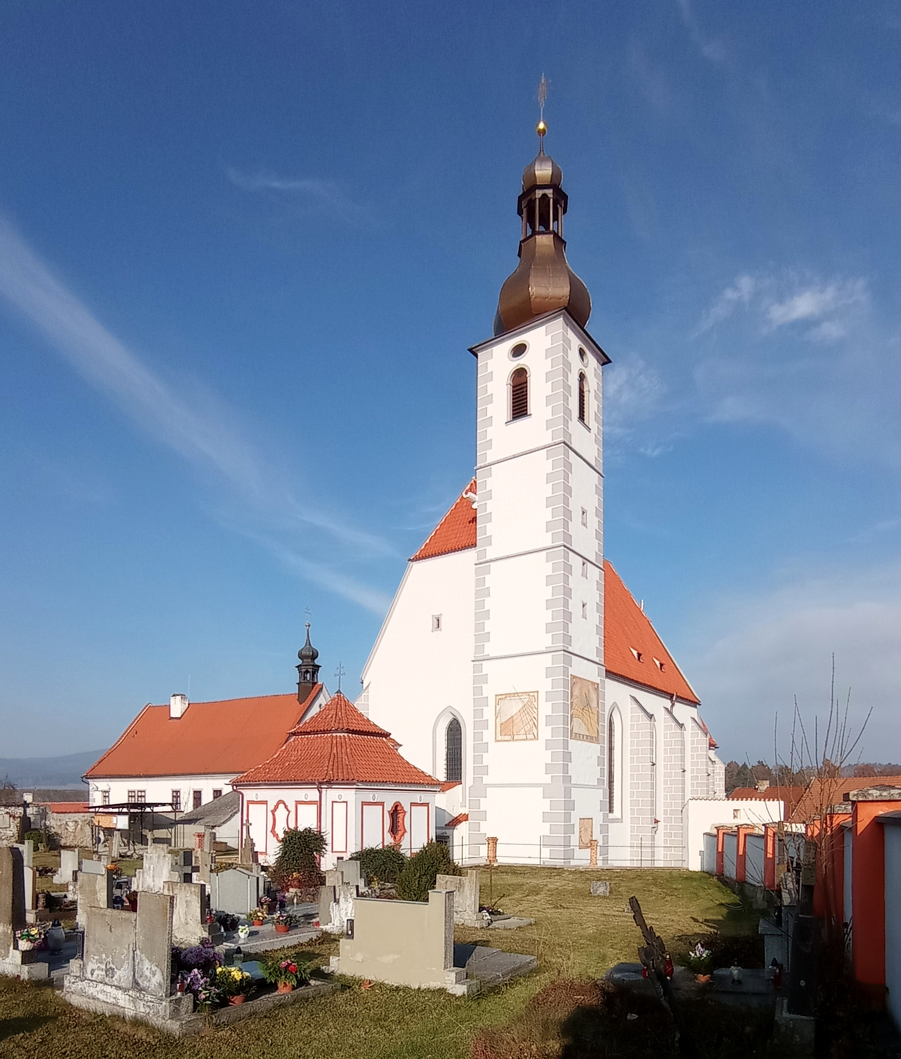 
<span>Kostel Nanebevzetí Panny Marie (Kájov)</span>

